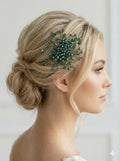 Edler Braut Haarkamm aus Kristallen mit strahlender Optik - AVYRAA BRIDAL