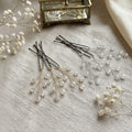 Kristall Haarnadeln Set in Gold oder Silber - AVYRAA BRIDAL