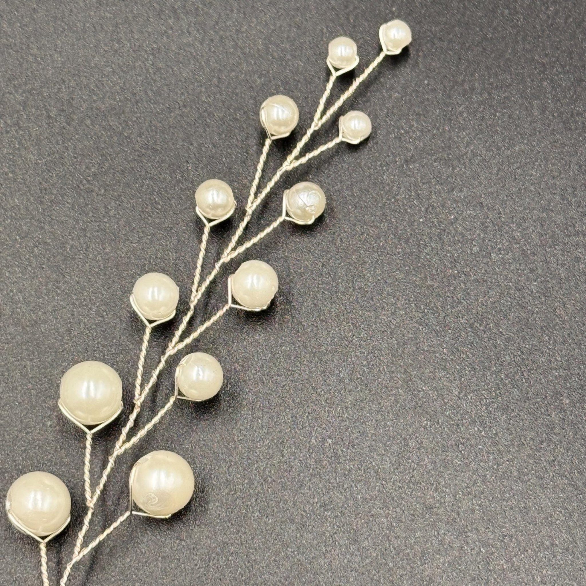 Perlen Haarnadeln in Gold oder Silber 9 cm - AVYRAA BRIDAL