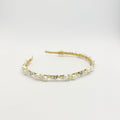 Perlen Kristall Haarreif für Braut, eleganter Hochzeit Haarschmuck - AVYRAA BRIDAL