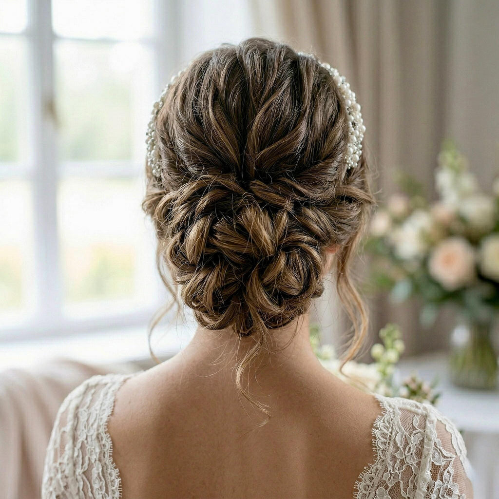 Silberne Kristall Tiara für funkelnde Brautfrisuren - AVYRAA BRIDAL